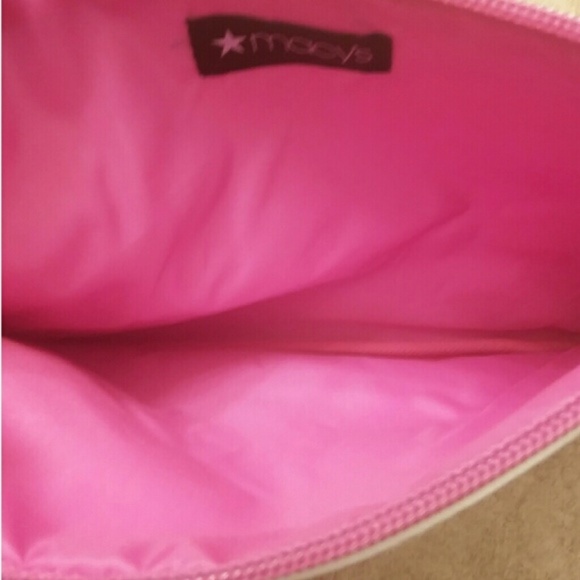 Macy's "Be You Tiful" Floral Cosmetic Bag - Picture 6 of 6